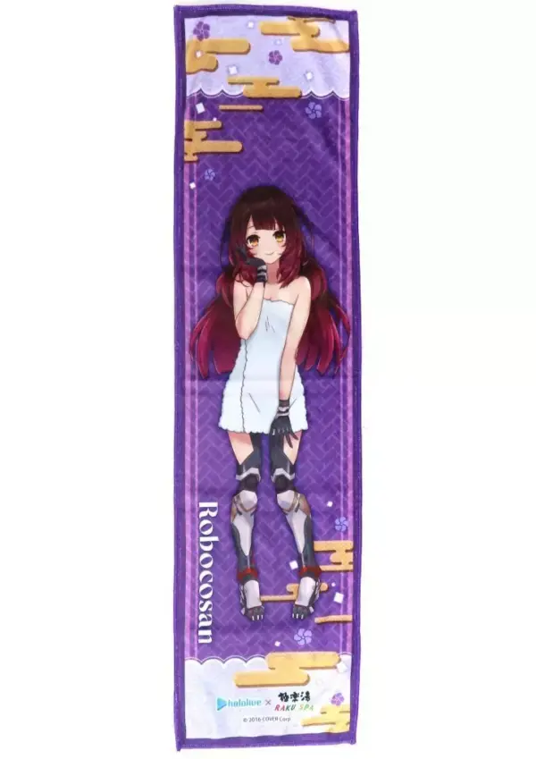 Towel, Tenugui, Roboko-San, Floor-Up Ver. Scarf Towel Virtual Youtuber Hololive