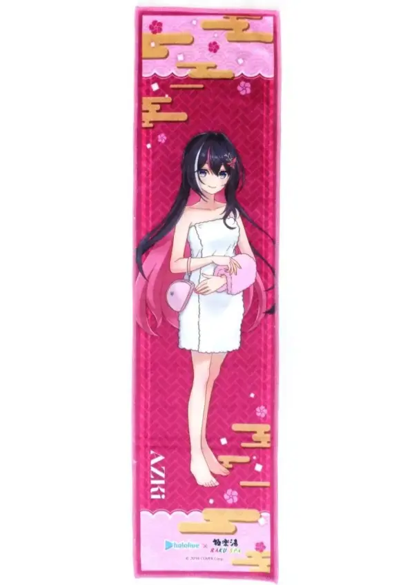 Towel Tenugui Azki Floor-Up Ver. Scarf Virtual Youtuber Hololive Gokurakuyu Raku