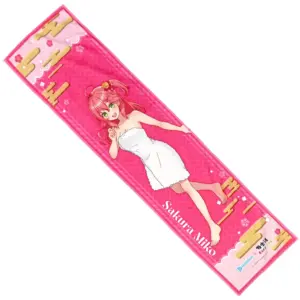 Towel, Tenugui, Sakura Miko, Floor-Up Ver. Scarf Virtual Youtuber, Hololive Goku