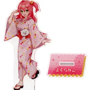 Acrylic Stand Panel Sakura Miko Body Yukata Ver. Virtual Youtuber Hololive Gokur