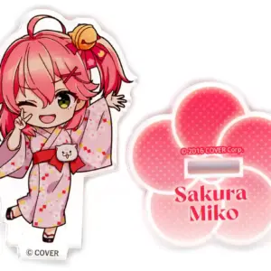 Acrylic Stand Panel Sakura Miko Virtual Youtuber Hololive Gokurakuyu Raku Spa Co