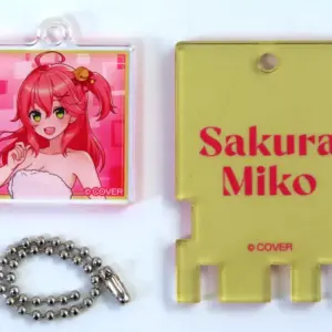 Keychain Sakura Miko Flo-Up Ver. Virtual Youtuber Hololive Gokurakuyu Raku Spa C