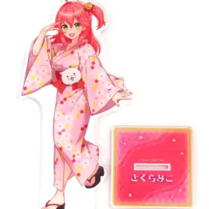 Acrylic Stand Panel Sakura Miko Big Yukata Ver. Virtual Youtuber Hololive Gokura