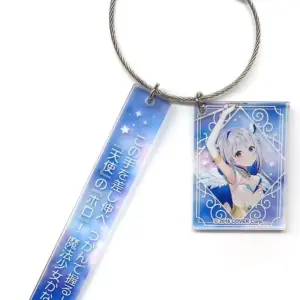 Keychain Amane Kanata Magical Girl Hololive Transformation Acrylic Stick Holowit