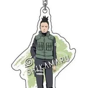 Keychain Nara Shikamaru Acrylic Naruto Shippuden F/S-M503 from japan Rare  Good