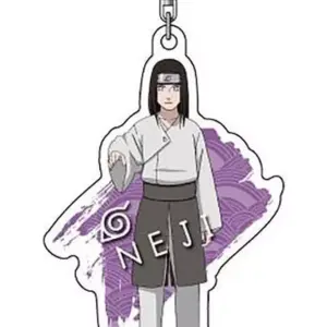 Keychain Hinata Screw Acrylic Naruto Shippuden F/S-M503 from japan Rare  Good co