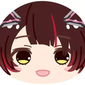 Keychain Roboko-San Hololive Manjunigigi Mascot 1 F/S-M503 from japan Rare  Good