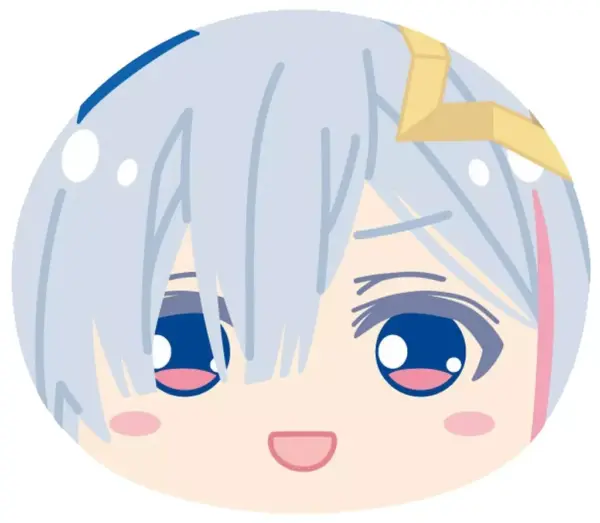 Keychain Amane Kanata Hololive Manjunigigi Mascot 1 F/S-M503 from japan Rare  Go