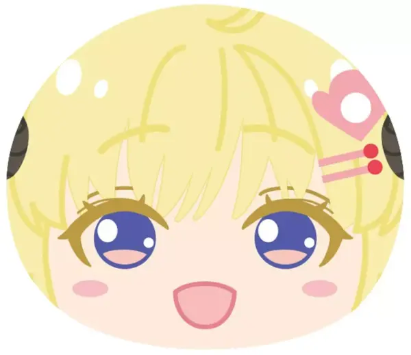 Keychain, Square Wrapping, Hololive, Manjunigigi Mascot 1 F/S-M503 from japan Ra