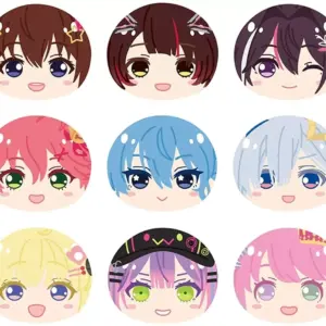 Keychains, Set Of 9 Types, Hololive, Manjunigigi Mascot 1 F/S-M503 from japan Ra