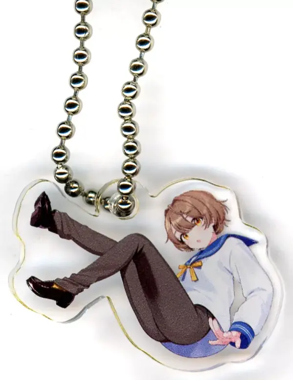 Keychain Shigure Girls Shortcuts Virtual Youtuber Shigureui Solo Exhibition Hand