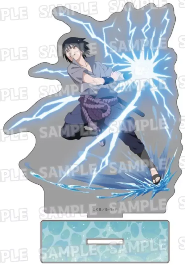 Miscellaneous Goods 2. Uchiha Sasuke Training Ver. Original Big Acrylic Stand Na