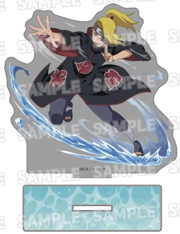 Miscellaneous Goods 7. Deidara Training Ver. Original Big Acrylic Stand Naruto S