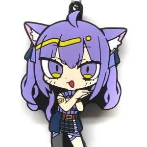 Keychain Nekomata Okappo Voysky Holder Virtual Youtuber Hololive 5Th Anniversary