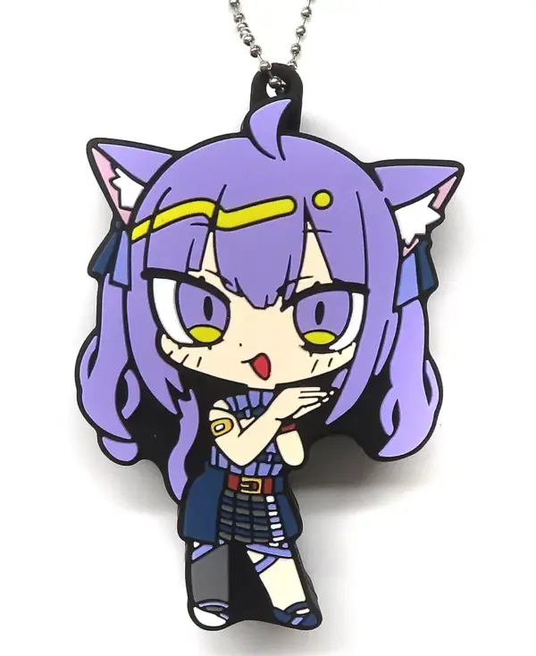 Keychain Nekomata Okappo Voysky Holder Virtual Youtuber Hololive 5Th Anniversary