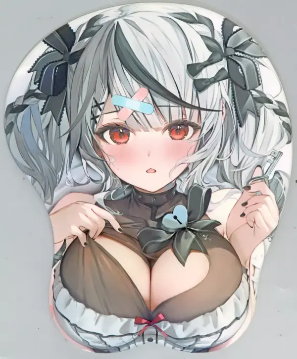 Mouse Pad Sakasha Kuroe Boobs Virtual Youtuber Hololive Commemorating Themine Co