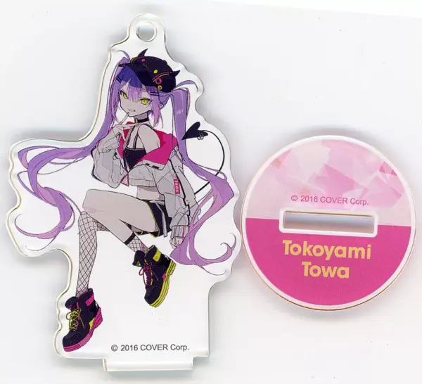 Keychain Single Towa Mochizuki Kei Illustration Acrylic Stand Virtual Youtuber H