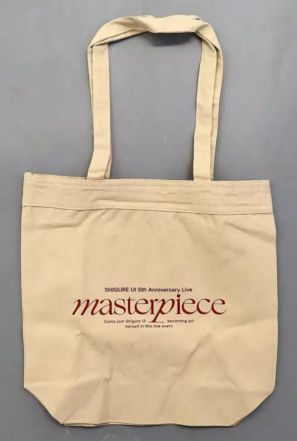 Bag Live Logo Tote Virtual Youtuber Shigureui Shigure Ui 5Th Anniversary Masterp