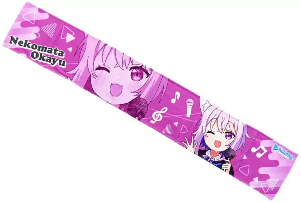 Towel, Tenugui, Nekomata Okayuka, Favorite Muffler Virtual Youtuber, Hololive, R
