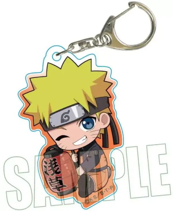 Keychain Uzumaki Naruto Asakusa Ver. Gyugyutto Acrylic Shippuden F/S-M503 from j