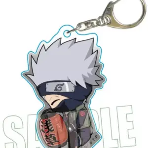 Keychain Hatake Kakashi Asakusa Ver. Gyugyutto Acrylic Naruto Shippuden F/S-M503