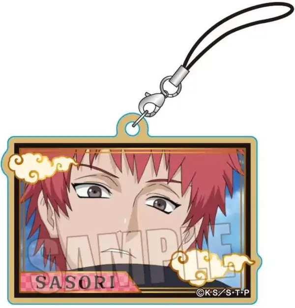 Strap Scorpion Wooden Card Naruto Shippuden F/S-M503 from japan Rare  Good condi