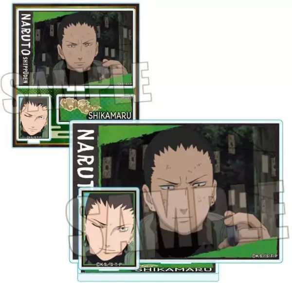 Acrylic Stand Panel Nara Shikamaru Memories Naruto Shippuden F/S-M503 from japan