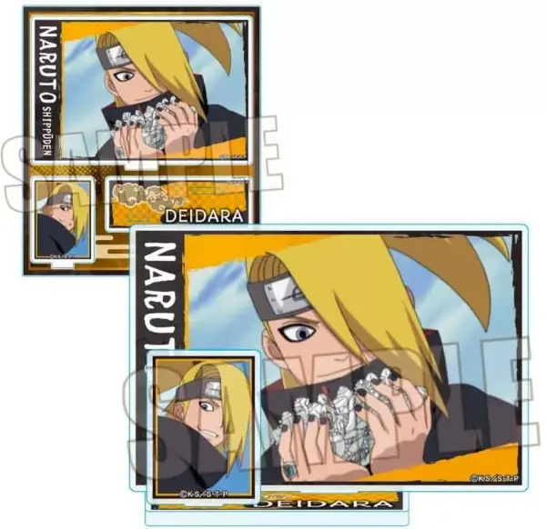 Acrylic Stand Panel Deidara Memories Naruto Shippuden F/S-M503 from japan Rare