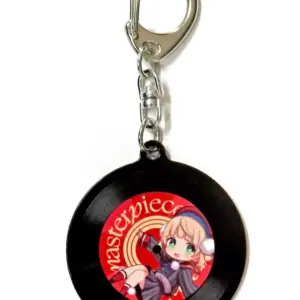 Keychain Shigureui Record-Type With Special Voice Virtual Youtuber Shigure Ui 5T