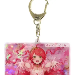 Keychain Sakura Miko Flower Rhapsody Virtual Youtuber Hololive Music Goods Rando