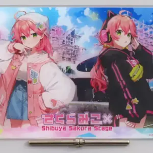 Miscellaneous Goods Sakura Miko Acrylic Panel Virtual Youtuber Hololive Shibuya