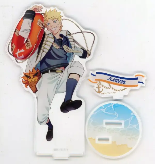 Acrylic Stand Panel Uzumaki Naruto Marine Look Shippuden In Animate F/S-M503 fro