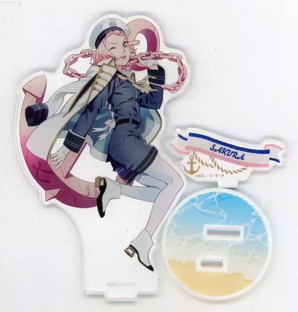 Acrylic Stand Panel Haruno Sakura Marine Look Naruto Shippuden In Animate F/S-M5