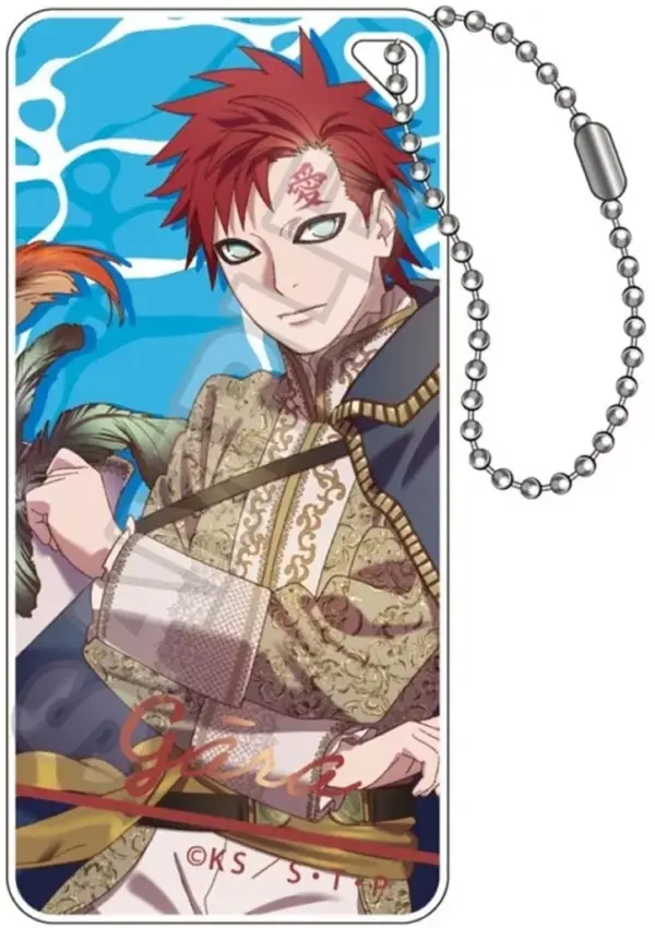 Keychain Gaara Marine Look Domiteria Jr. Naruto Shippuden F/S-M503 from japan Ra
