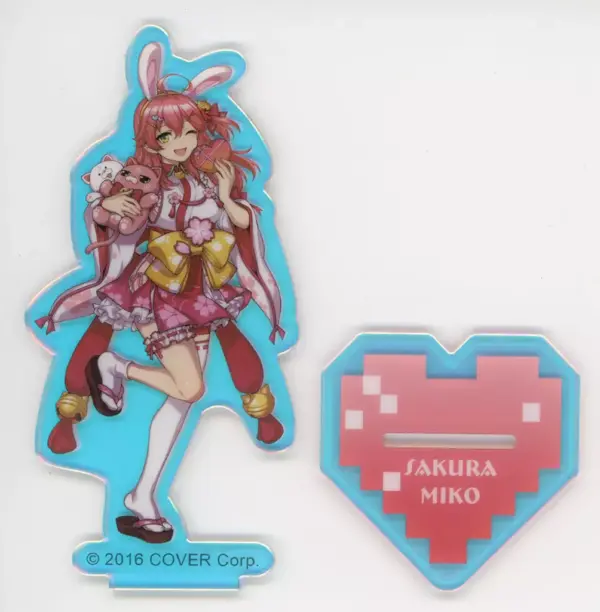Acrylic Stand Panel Sakura Miko Aurora Virtual Youtuber Hololive Meet Taipei Pop