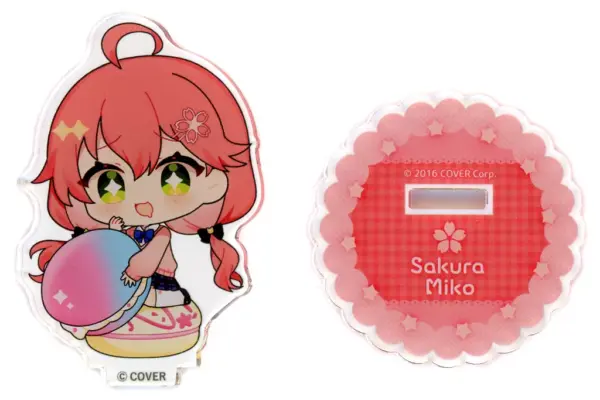 Acrylic Stand Panel Sakura Miko Virtual Youtuber Hololive Knowledge Research Gro