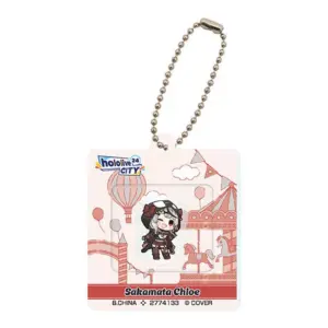 Keychain Sakasha Kuroe Hololive City 24 Acrylic Window Charm 01 F/S-S501 from ja