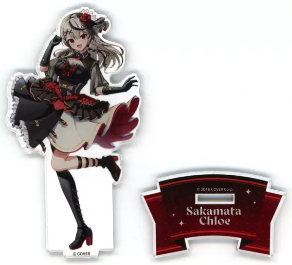 Acrylic Stand Panel Sakasha Kuroe Dress Ver. Virtual Youtuber Hololive Secret So