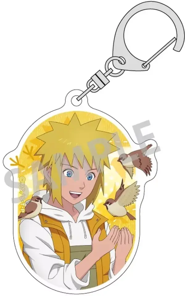 Keychain Namikaze Minato Naruto Shippuden Trading Acrylic Boyfriend Animal F/S-M