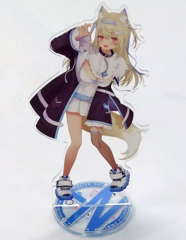 Acrylic Stand Panel Fluffy Abyss Guard 3D Virtual Youtuber Hololive English F/S-