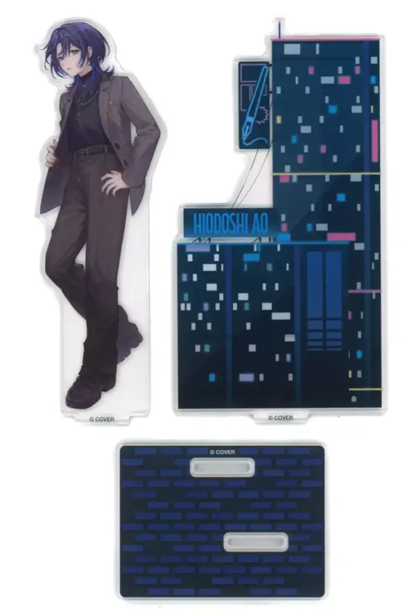 Acrylic Stand Panel Hai Blue Regloss S Playlist 04 Virtual Youtuber Hololive F/S