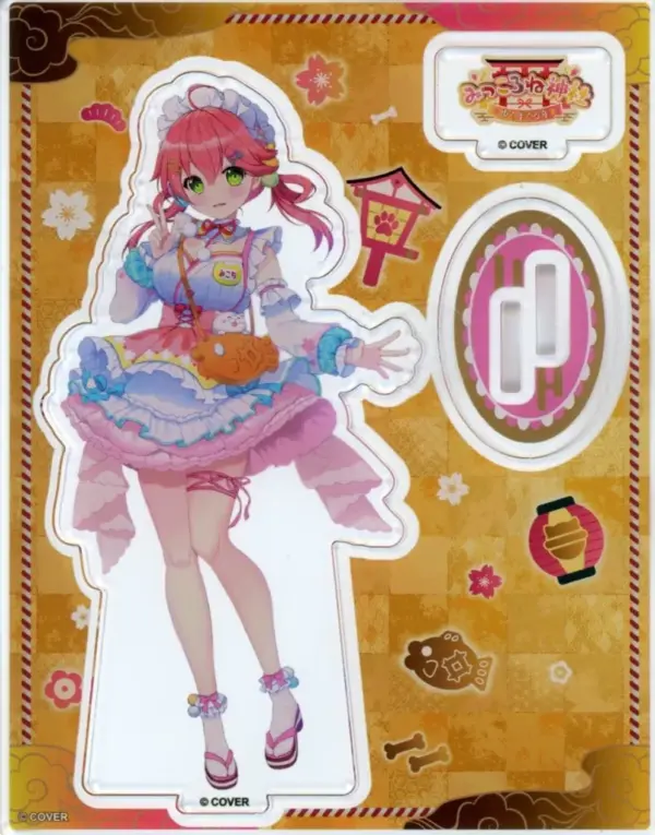 Acrylic Stand Panel Sakura Miko Kuru Virtual Youtuber Hololive Mikkorone Shrine