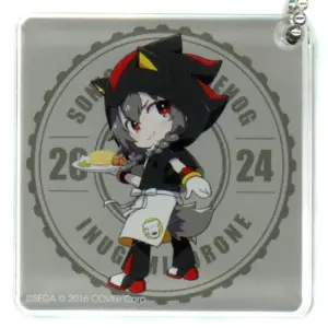 Keychain Inugami Korone Shadow Acrylic Block Virtual Youtuber Hololive Sonic The