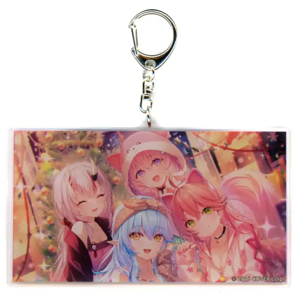 Keychain Christmas Voice 2022 Art By Chihiro Kika Virtual Youtuber Hololive Offi