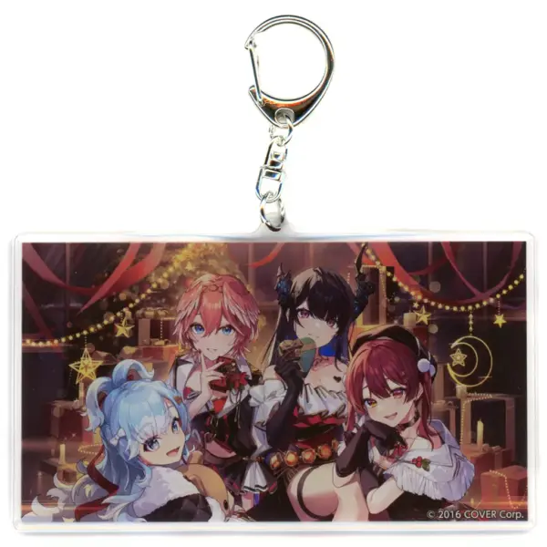 Keychain Christmas Voice 2023 Art By Pisuke Virtual Youtuber Hololive Official G