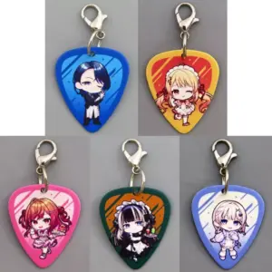 Keychains, All 5 Types Set Virtual Youtuber Hololive Regloss Super Verybar Sweet