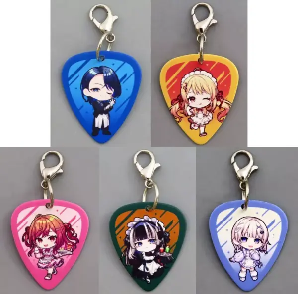 Keychains, All 5 Types Set Virtual Youtuber Hololive Regloss Super Verybar Sweet