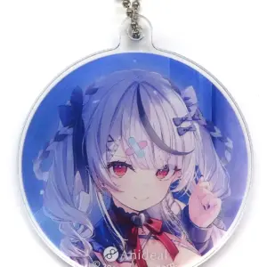 Keychain Sakasha Kuroe Acrylic Virtual Youtuber Hololive Anime F/S-S501 from jap