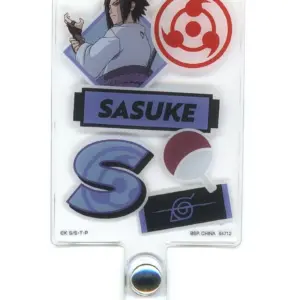 Keychain Uchiha Sasuke Strap Holder Charm Ichibankuji Naruto Shippuden Red Eyes