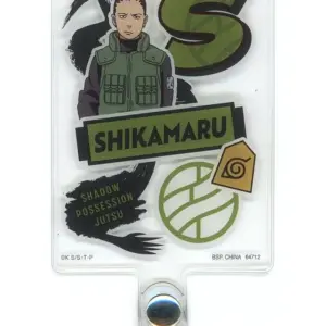 Keychain Nara Shikamaru Strap Holder Charm Ichibankuji Naruto Shippuden Red Eyes